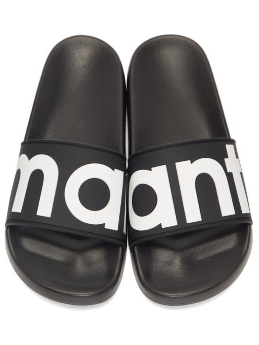 Isabel Marant Howee Black Rubber Pool
Slides Sandals Size 38